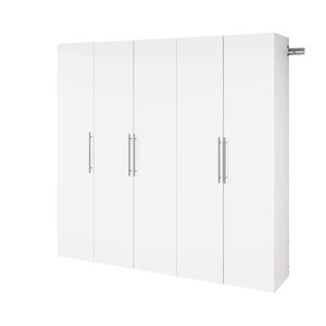 Prepac R HangUps White Wall Work Storage Cabinet Set - 3 Pcs