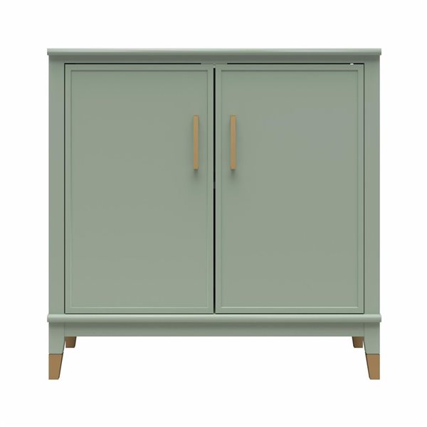 CosmoLiving by Cosmopolitan Westerleigh 2-Door Accent Cabinet, Pale Green