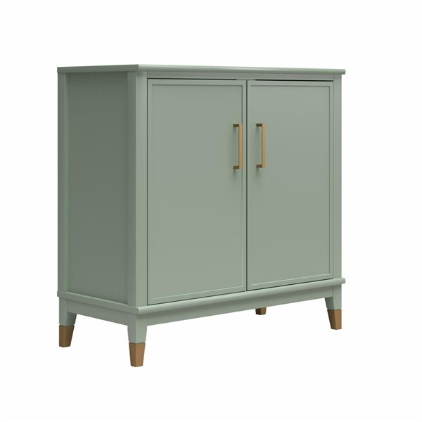 CosmoLiving by Cosmopolitan Westerleigh 2-Door Accent Cabinet, Pale Green