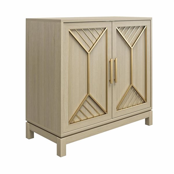 Mr. Kate Neely Accent Cabinet, Pale Oak