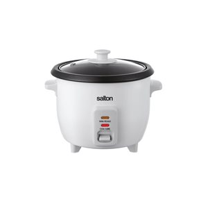 Salton Automatic 6-Cup Rice Cooker - White