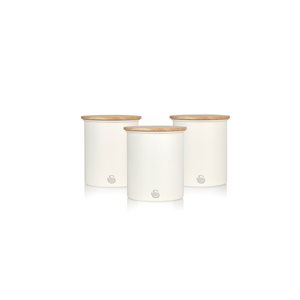 Lot de 3 contenants Nordic de Swan, blanc