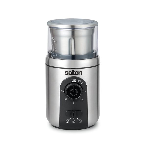 Salton Stainless Steel Smart Coffee Grinder