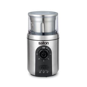 Salton Stainless Steel Smart Coffee Grinder