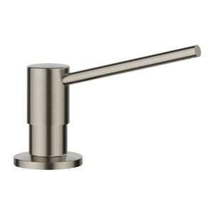 BLANCO Torre Soap Dispenser - Satin Platinum