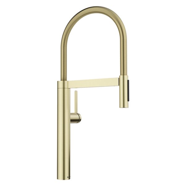 BLANCO Culina II Semi-Pro Pull Down Kitchen Faucet - Satin Gold