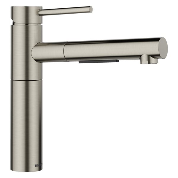 BLANCO Alta II Pull-Out Kitchen Faucet - Satin Platinum