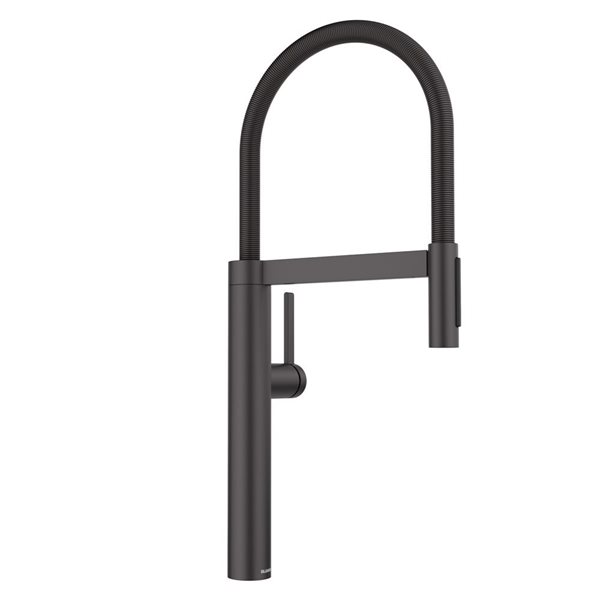 BLANCO Culina II Semi-Pro Pull Down Kitchen Faucet - Matte Black