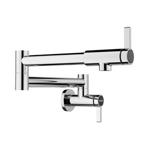 BLANCO Culina II Wall-Mounted Pot Filler - Chrome