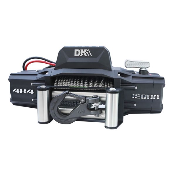 DK2 12,000 lb Premium Electric 4x4 Winch with Steel Cable