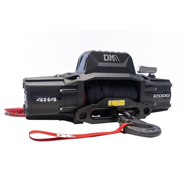 DK2 12,000 lb Premium Electric 4x4 Winch with Synthetic Rope