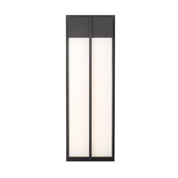 Z-Lite Nyx Black 2 Light Outdoor Wall Light