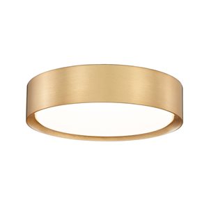Z-Lite Kawan Modern Gold 1 Light Flush Mount