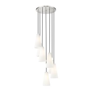 Z-Lite Farrell Brushed Nickel 7 Light Chandelier