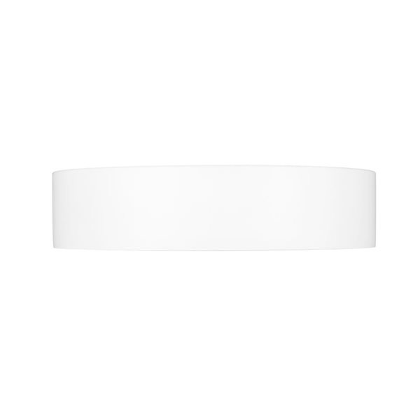 Z-Lite Kawan Matte White + Modern Gold 1 Light Flush Mount