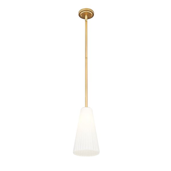 Z-Lite Farrell Modern Gold 1 Light Pendant