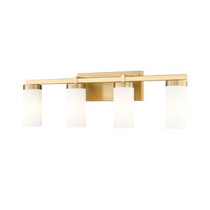 Z-Lite Danica Modern Gold 4 Light Vanity