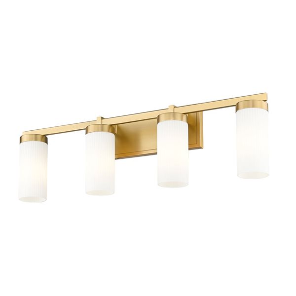 Z-Lite Danica Modern Gold 4 Light Vanity