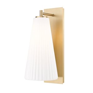 Z-Lite Farrell Modern Gold 1 Light Wall Sconce