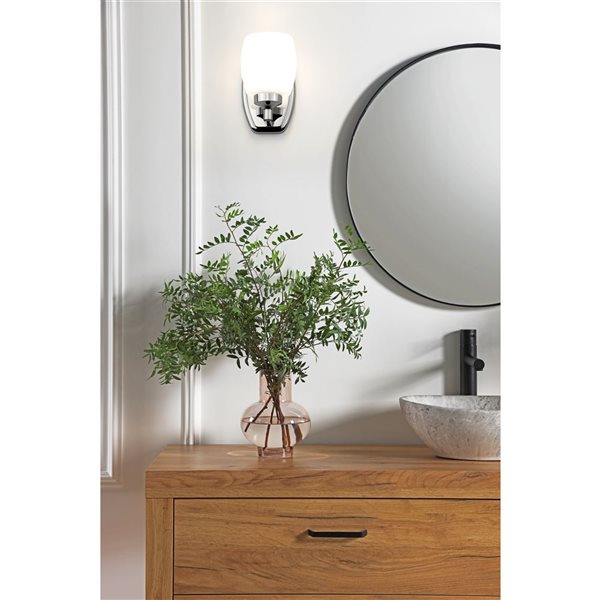 Z-Lite Kendrick Chrome 1 Light Wall Sconce