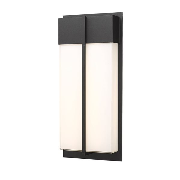 Z-Lite Nyx Black 2 Light Outdoor Wall Light