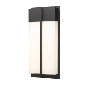 Z-Lite Nyx Black 2 Light Outdoor Wall Light