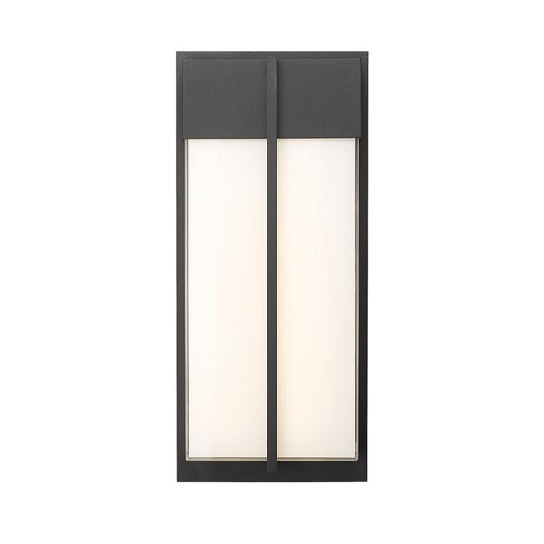 Z-Lite Nyx Black 2 Light Outdoor Wall Light