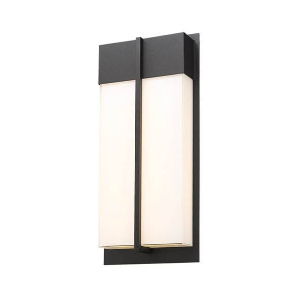 Z-Lite Nyx Black 2 Light Outdoor Wall Light