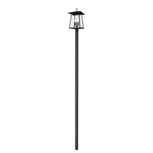 Z-Lite Rainer Black 4 Light Outdoor Post Mounted Fixture