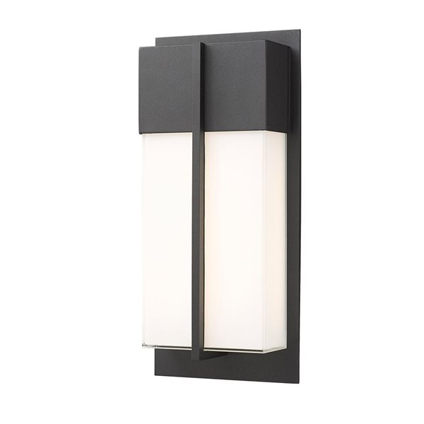 Z-Lite Nyx Black 2 Light Outdoor Wall Light