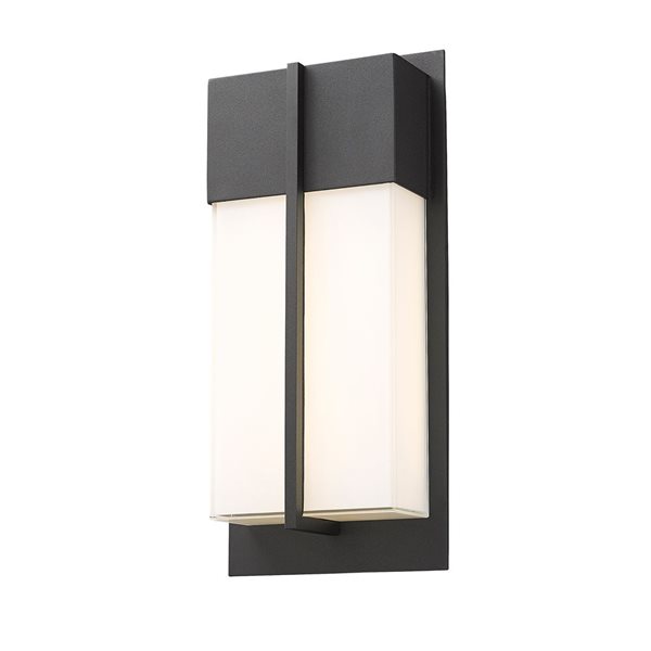 Z-Lite Nyx Black 2 Light Outdoor Wall Light