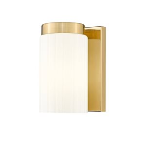 Z-Lite Burk Luxe Gold 1 Light Wall Sconce