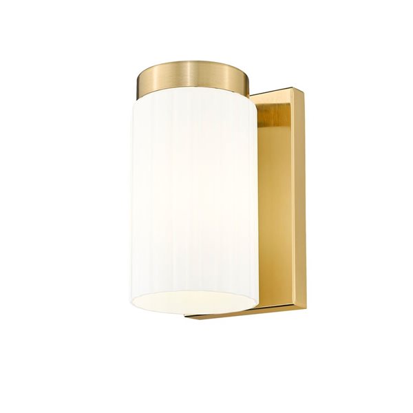 Z-Lite Burk Luxe Gold 1 Light Wall Sconce