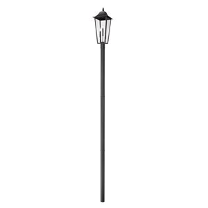 Z-Lite Gannon Black 3 Light Outdoor Post Mount Fixture