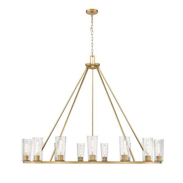 Z-Lite Titus Modern Gold 15 Light Chandelier