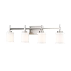 Z-Lite Cadoc Brushed Nickel 4 Light Vanity