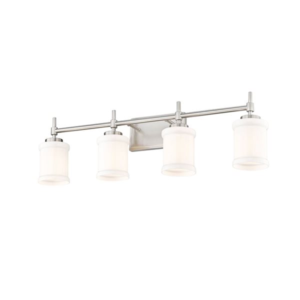 Z-Lite Cadoc Brushed Nickel 4 Light Vanity