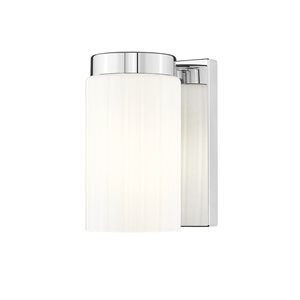 Z-Lite Burk Chrome 1 Light Wall Sconce