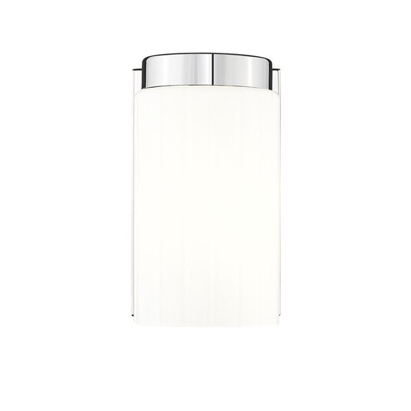 Z-Lite Burk Chrome 1 Light Wall Sconce