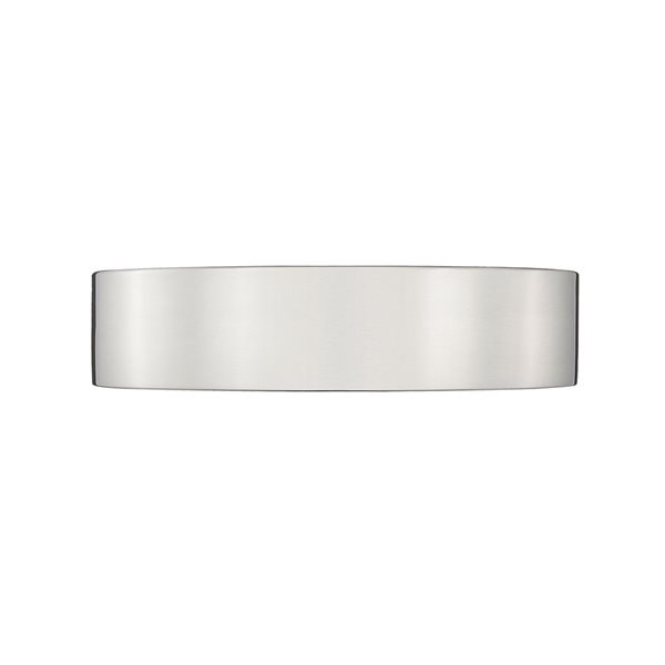 Z-Lite Kawan Brushed Nickel 1 Light Flush Mount