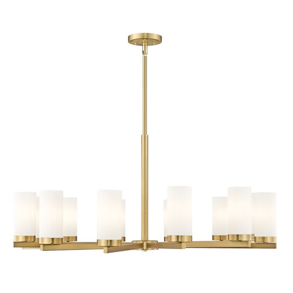 Z-Lite Danica Modern Gold 12 Light Chandelier