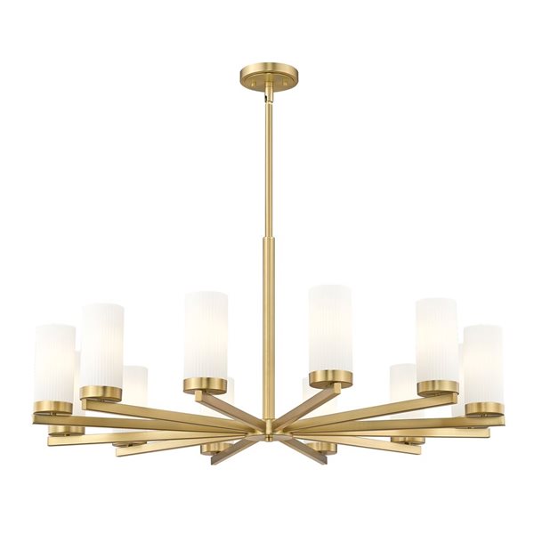 Z-Lite Danica Modern Gold 12 Light Chandelier