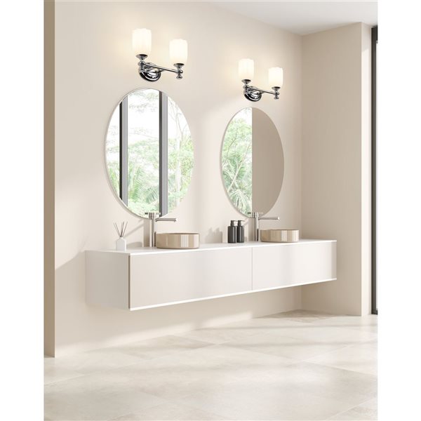 Z-Lite Orion Chrome 2 Light Vanity