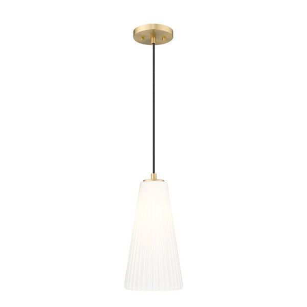 Z-Lite Farrell Modern Gold 1 Light Pendant