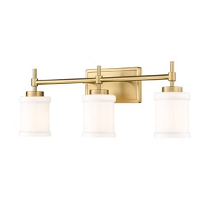 Z-Lite Cadoc Modern Gold 3 Light Vanity