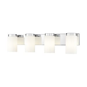 Z-Lite Burk Chrome 4 Light Vanity