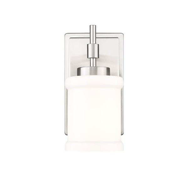 Z-Lite Cadoc Brushed Nickel 1 Light Wall Sconce