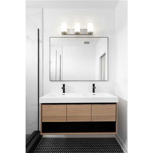 Z-Lite Burk Chrome 3 Light Vanity