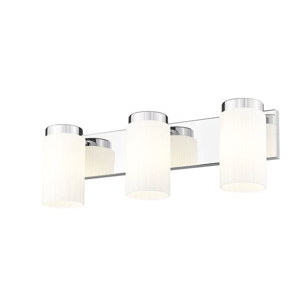 Z-Lite Burk Chrome 3 Light Vanity