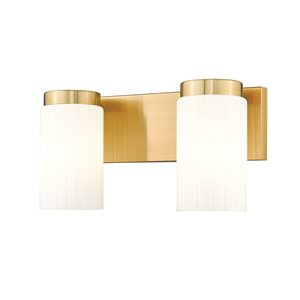 Z-Lite Burk Luxe Gold 2 Light Vanity